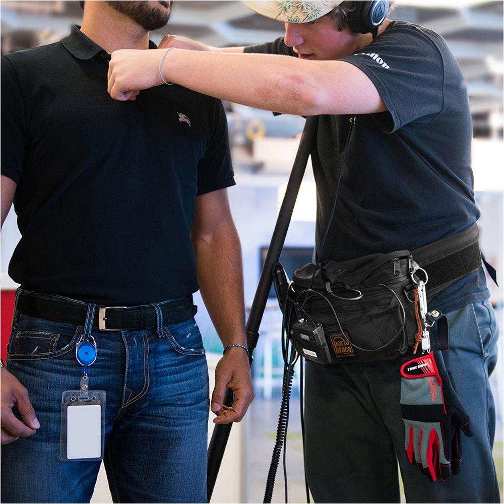 Porta Brace HIP-2AUD Hip Carry Pack for Zoom F8 & Sound Devices 663 Recorders