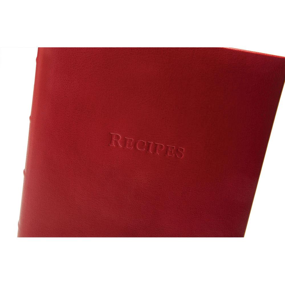 Print File Gallery Leather Padded Recipe Album