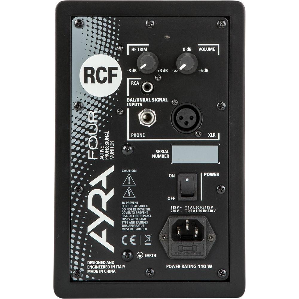 RCF AYRA 4 Active Two-Way Professional Monitor Speaker