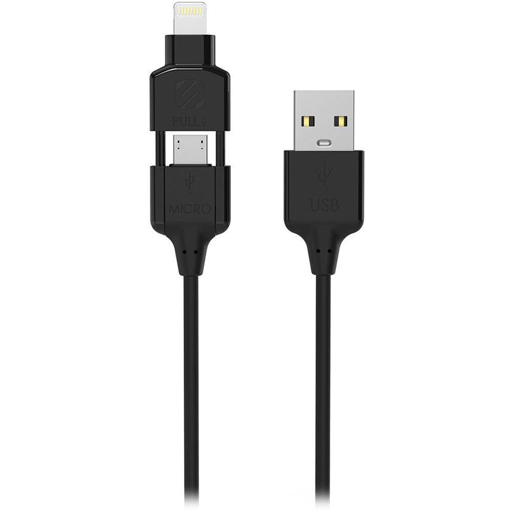 Scosche StrikeLine Pro Lightning & micro-USB Charge & Sync Cable