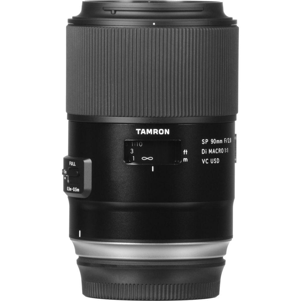 Tamron SP 90mm f 2.8 Di Macro 1:1 VC USD Lens for Canon EF