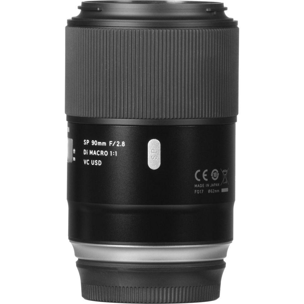 Tamron SP 90mm f 2.8 Di Macro 1:1 VC USD Lens for Canon EF