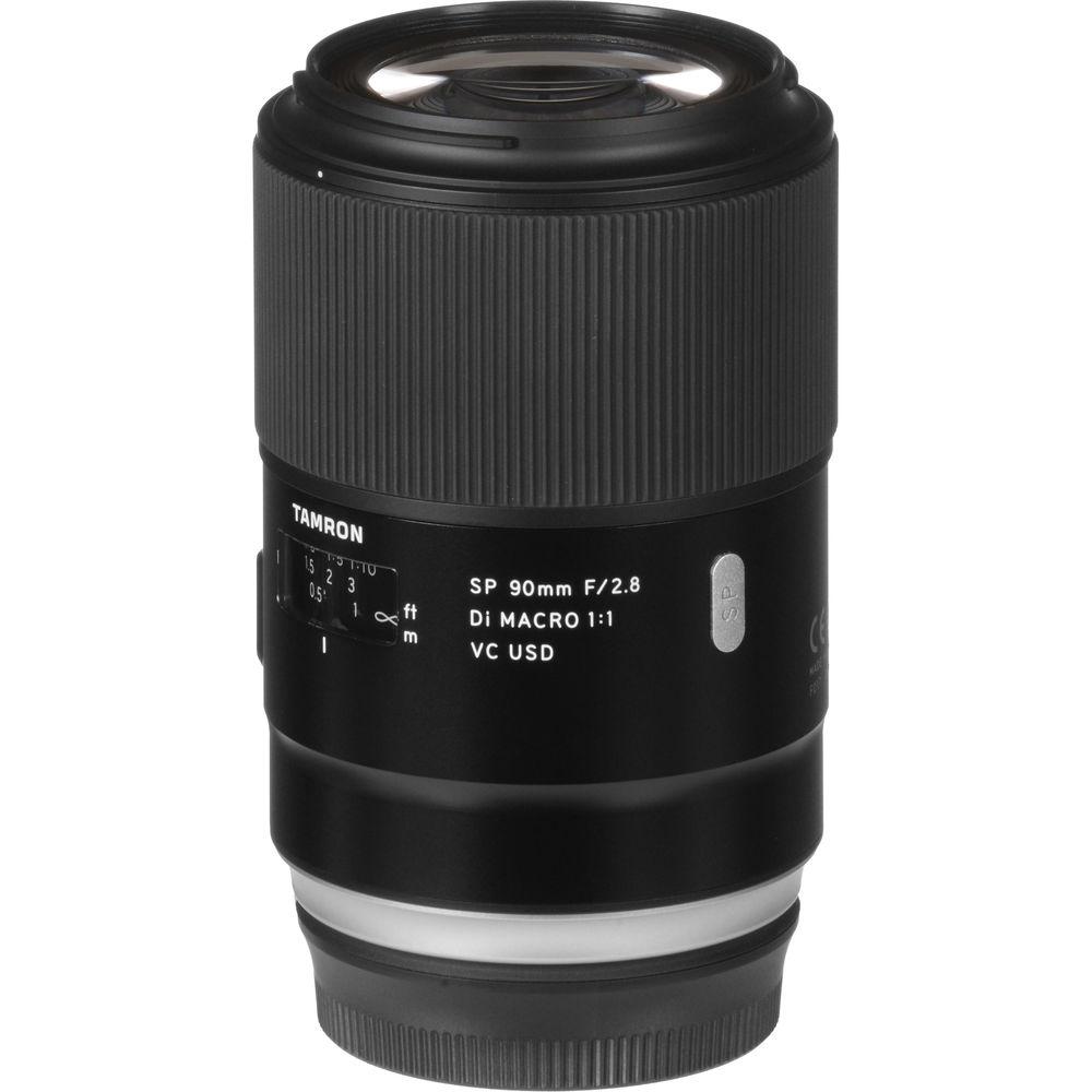 Tamron SP 90mm f 2.8 Di Macro 1:1 VC USD Lens for Canon EF