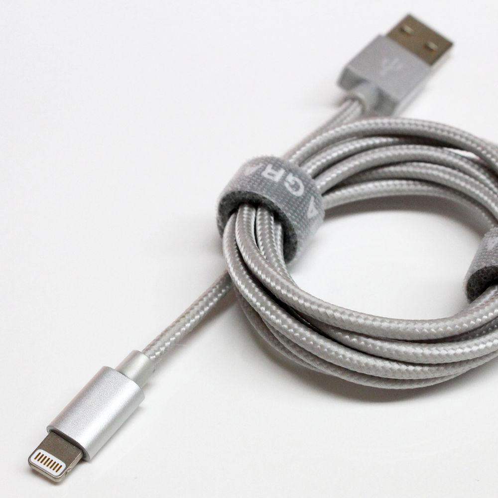 Tera Grand Apple MFi Lightning to USB Braided Cable with Aluminum Housing