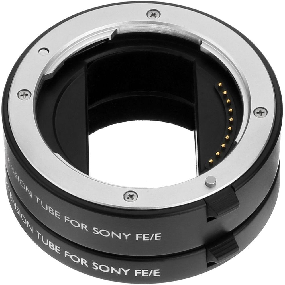 Vello Deluxe Auto Focus Extension Tube Set for Sony E Mount
