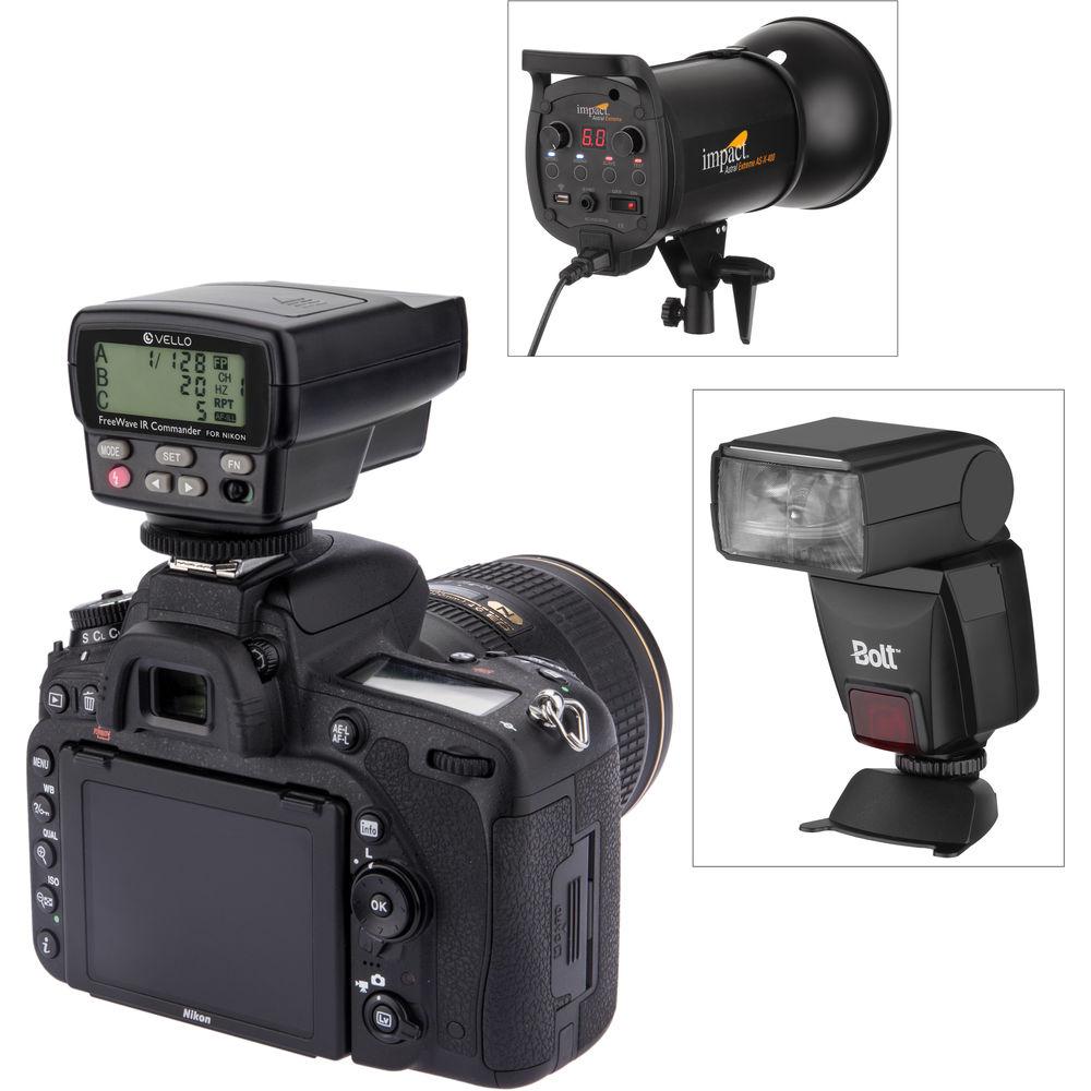 Vello FWIRC-N FreeWave IR TTL Flash Commander for Nikon