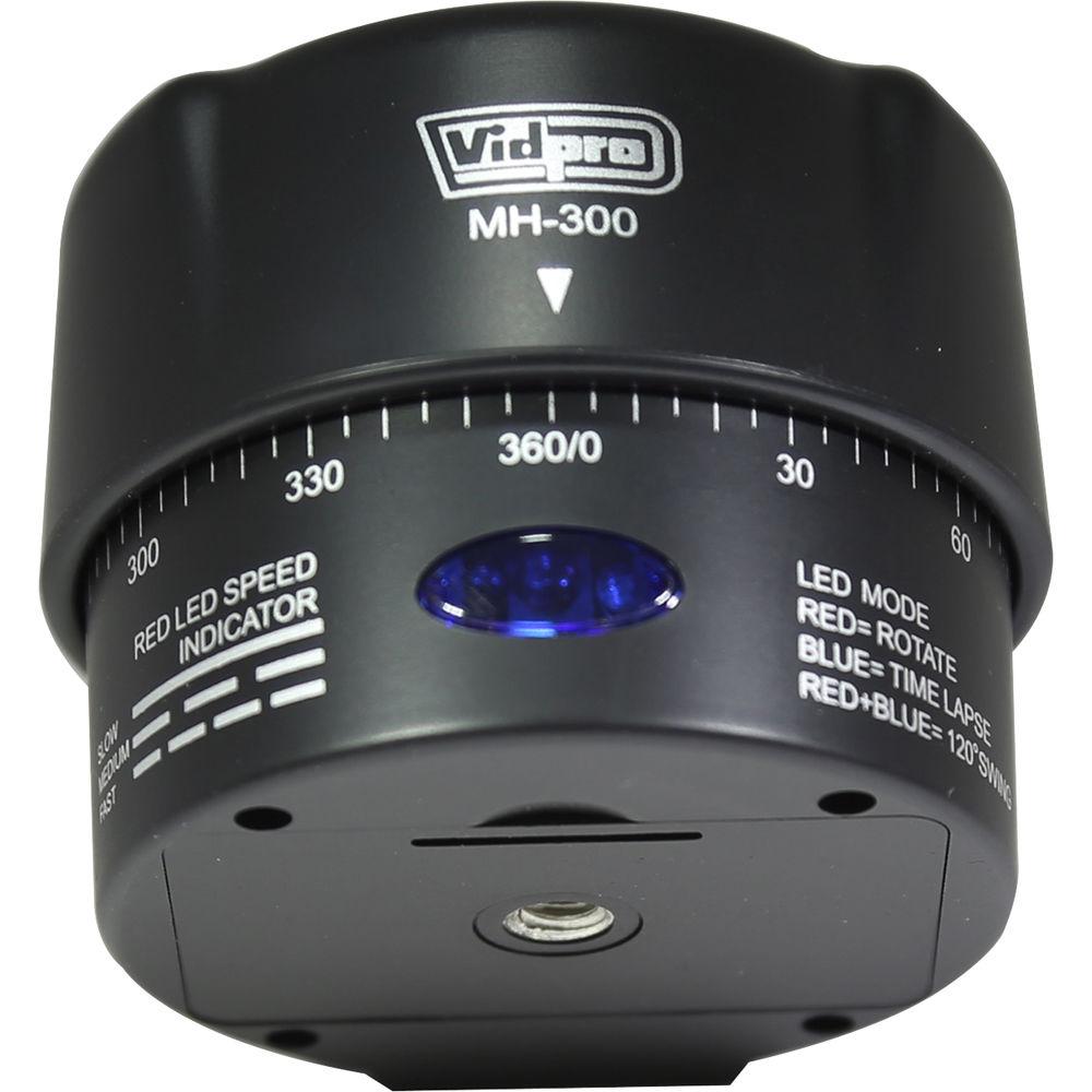 Vidpro MH-300 Motorized Pan Head with Remote Control