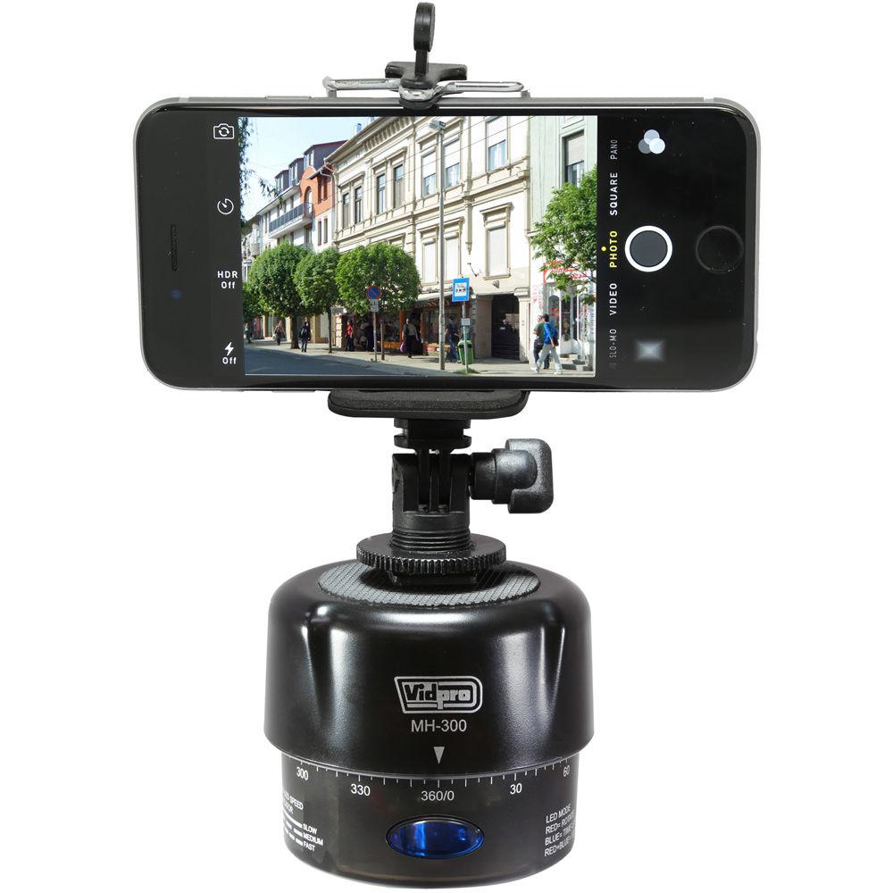 Vidpro MH-300 Motorized Pan Head with Remote Control