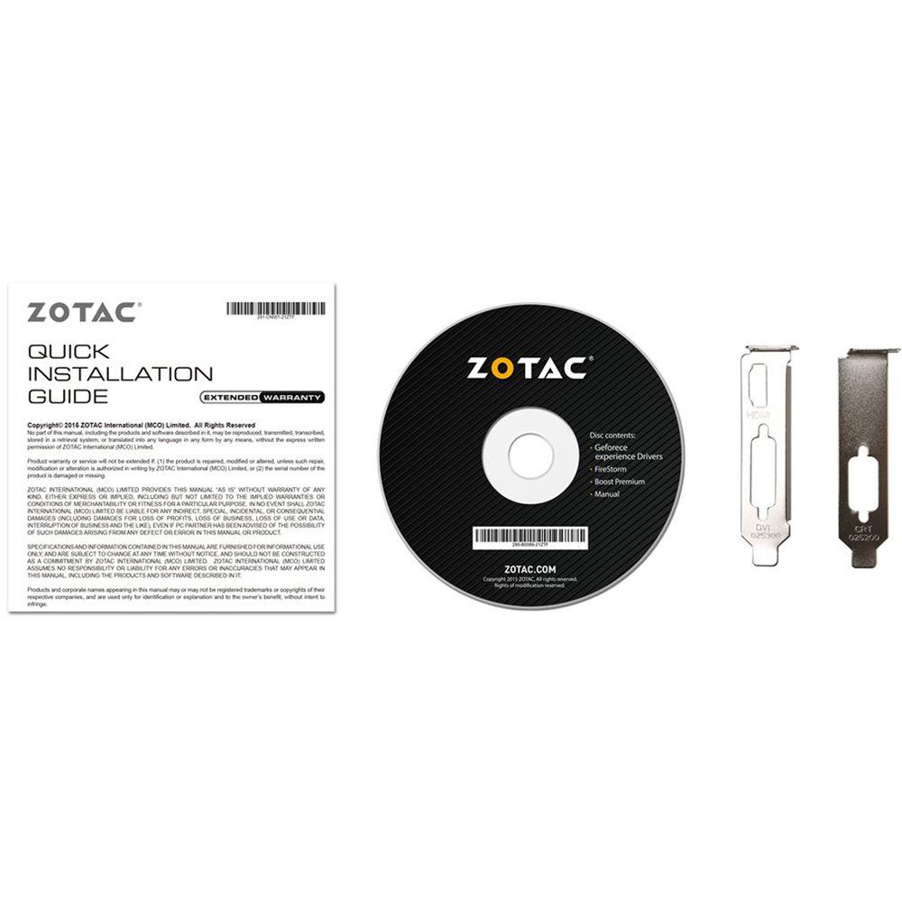 ZOTAC GeForce GT 710 Graphics Card