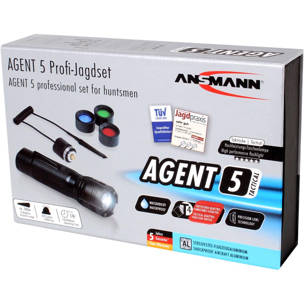 Ansmann Torch Agent 5 Professional Set for Huntsmen