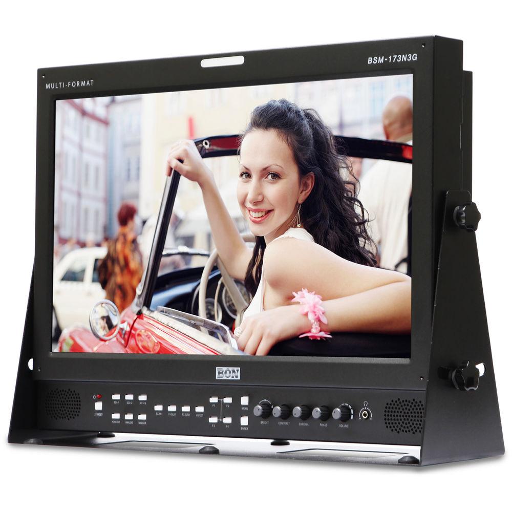 Bon BSM-173N3G 17" 3G-SDI HDMI Broadcast and Production Monitor