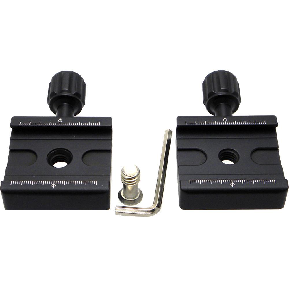 Desmond DPLEX-50 50mm Double Subtend Bidirectional Clamp Set for Arca-Type Plate
