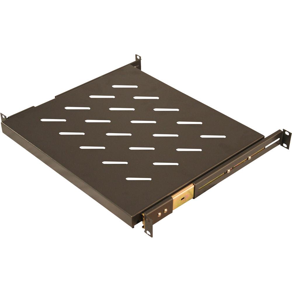 Gator Cases Rackworks 1U Vented Sliding Rack Shelf