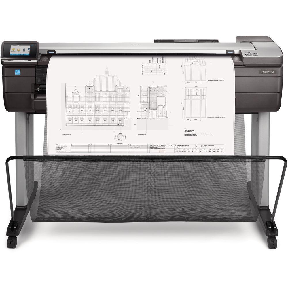 HP DesignJet T830 36" Wi-Fi Multifunction Printer