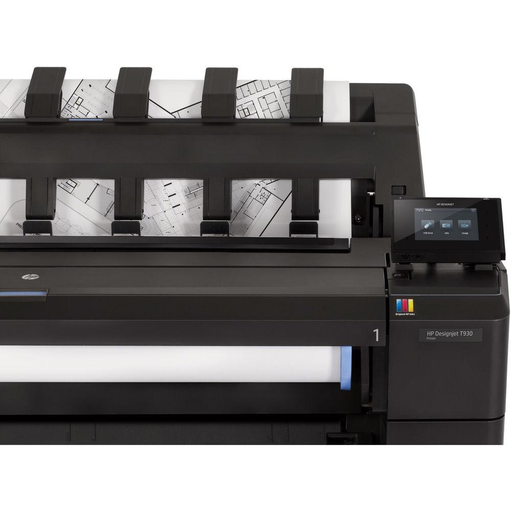 HP DesignJet T930 36" Thermal Inkjet PostScript Printer