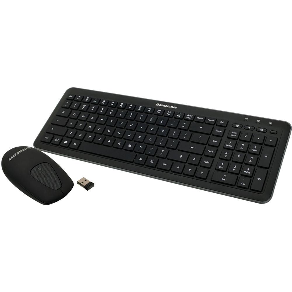 IOGEAR Tacturus RF Desktop Wireless Keyboard and Touch Mouse Combo
