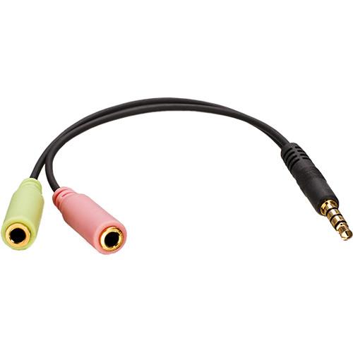 Kingwin HPS-185 3.5mm Combo Microphone & Headphone Splitter Cable