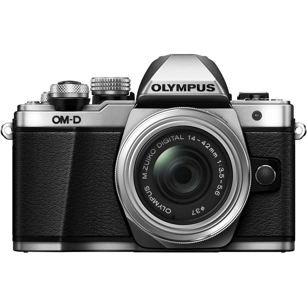 Olympus OM-D E-M10 Mark II Mirrorless Micro Four Thirds Digital Camera with 14-42mm II R Lens