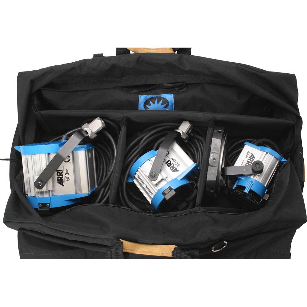 Porta Brace Light Run Bag with Off-Road Wheels for Lights & Accessories