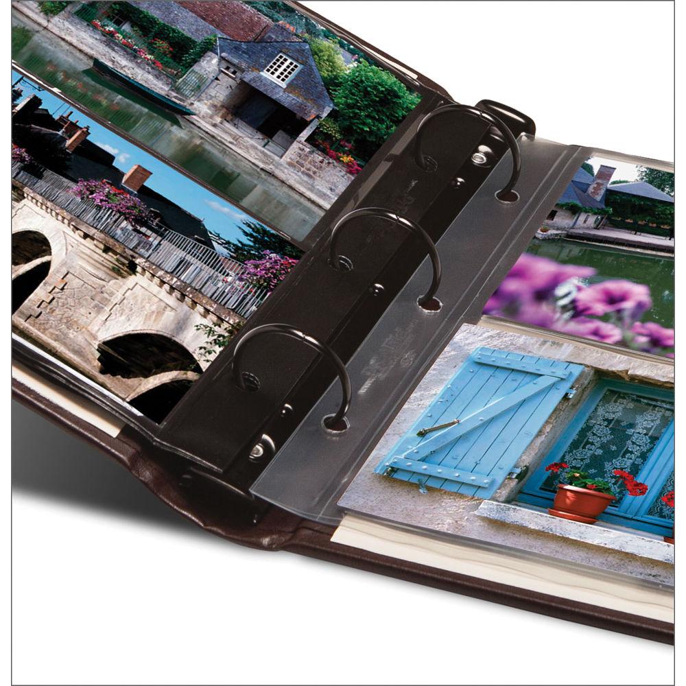 Print File Gallery Leather Presentation C-Series Album with Window