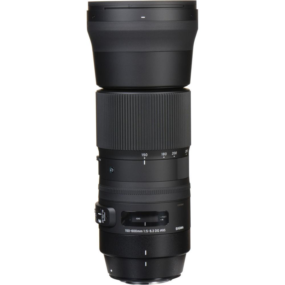 Sigma 150-600mm f 5-6.3 DG OS HSM Contemporary Lens and TC-1401 1.4x Teleconverter Kit for Canon EF