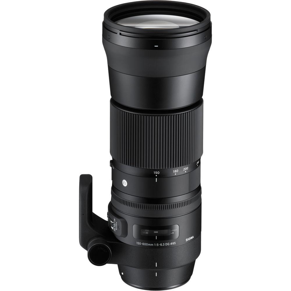 Sigma 150-600mm f 5-6.3 DG OS HSM Contemporary Lens and TC-1401 1.4x Teleconverter Kit for Sigma SA