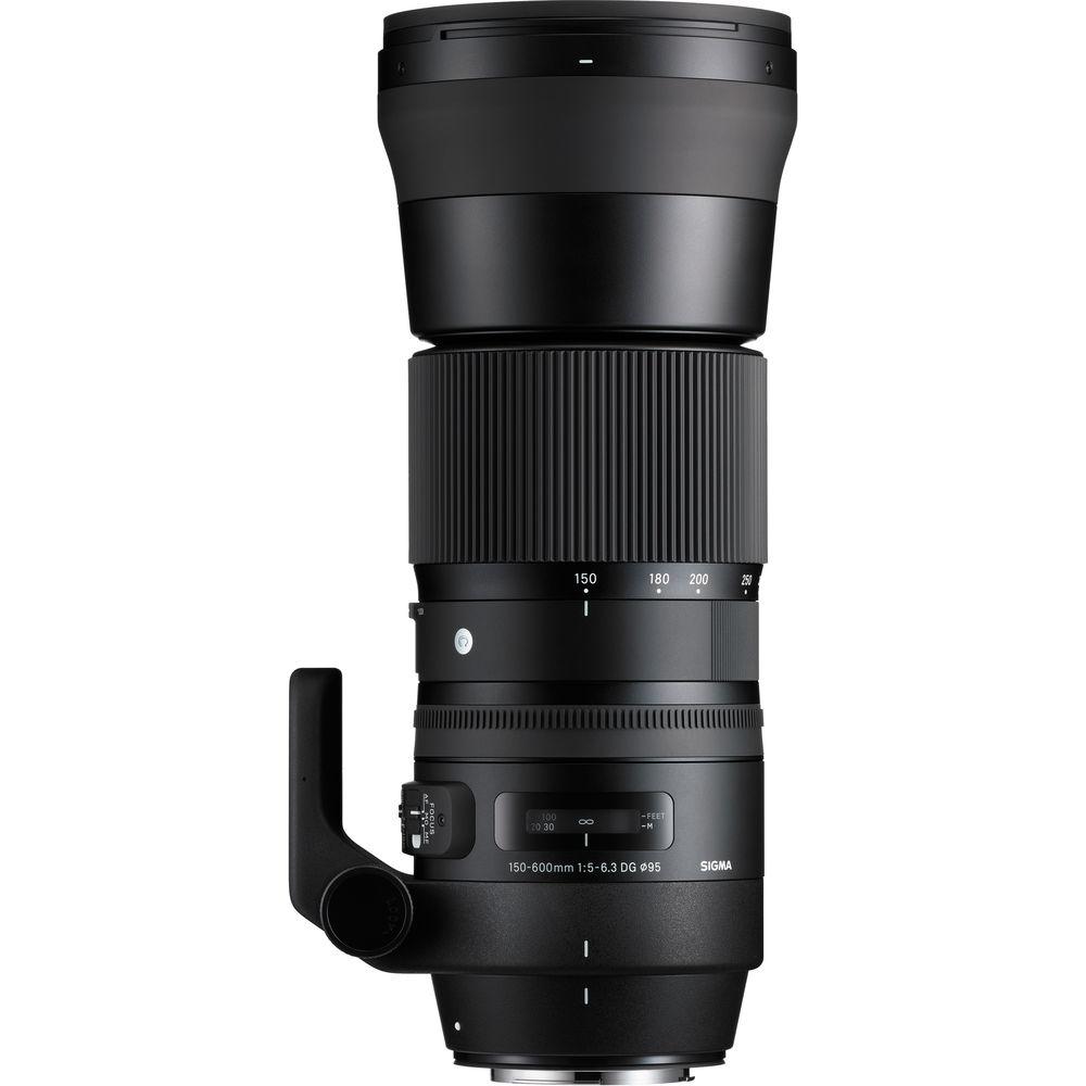 Sigma 150-600mm f 5-6.3 DG OS HSM Contemporary Lens and TC-1401 1.4x Teleconverter Kit for Sigma SA