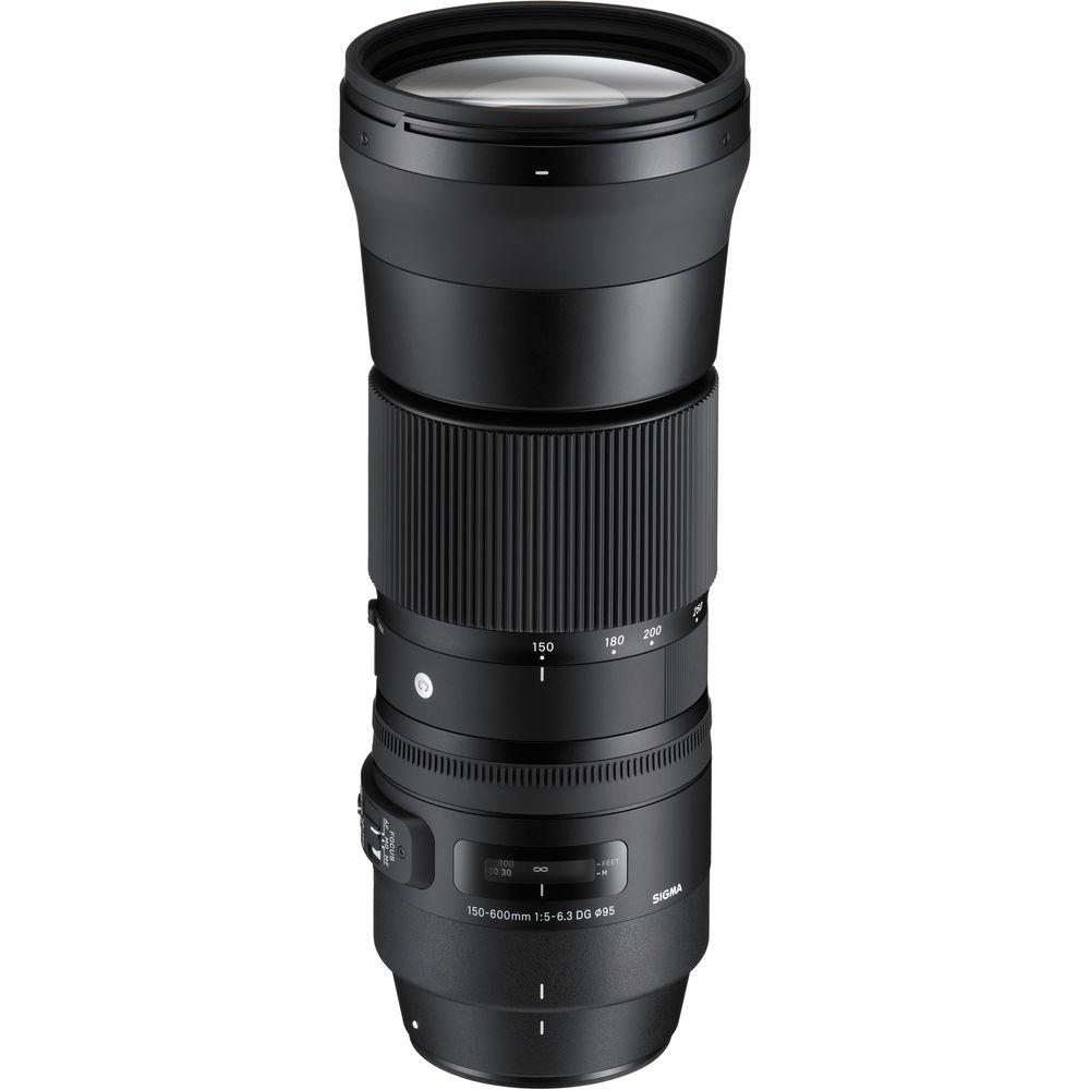 Sigma 150-600mm f 5-6.3 DG OS HSM Contemporary Lens and TC-1401 1.4x Teleconverter Kit for Sigma SA