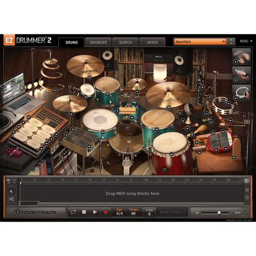 Toontrack Hip Hop! EZX - Expansion Pack for EZdrummer 2