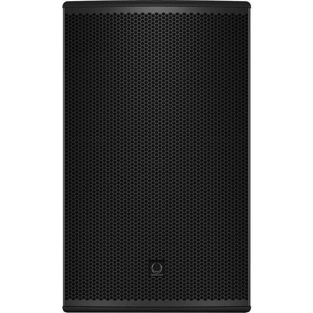 Turbosound NuQ152-AN 2500W 2-Way 15" Full-Range Powered Loudspeaker with KLARK TEKNIK DSP Technology and ULTRANET Networking