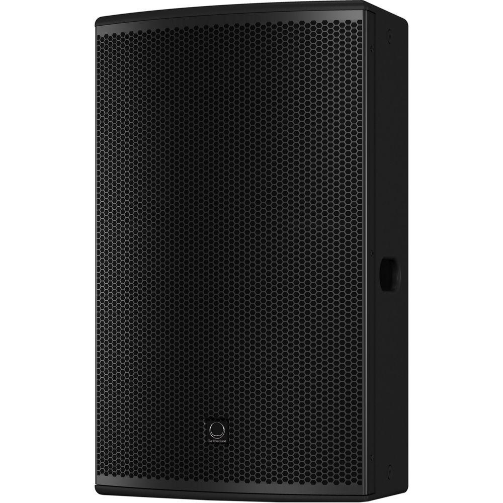 Turbosound NuQ152-AN 2500W 2-Way 15" Full-Range Powered Loudspeaker with KLARK TEKNIK DSP Technology and ULTRANET Networking