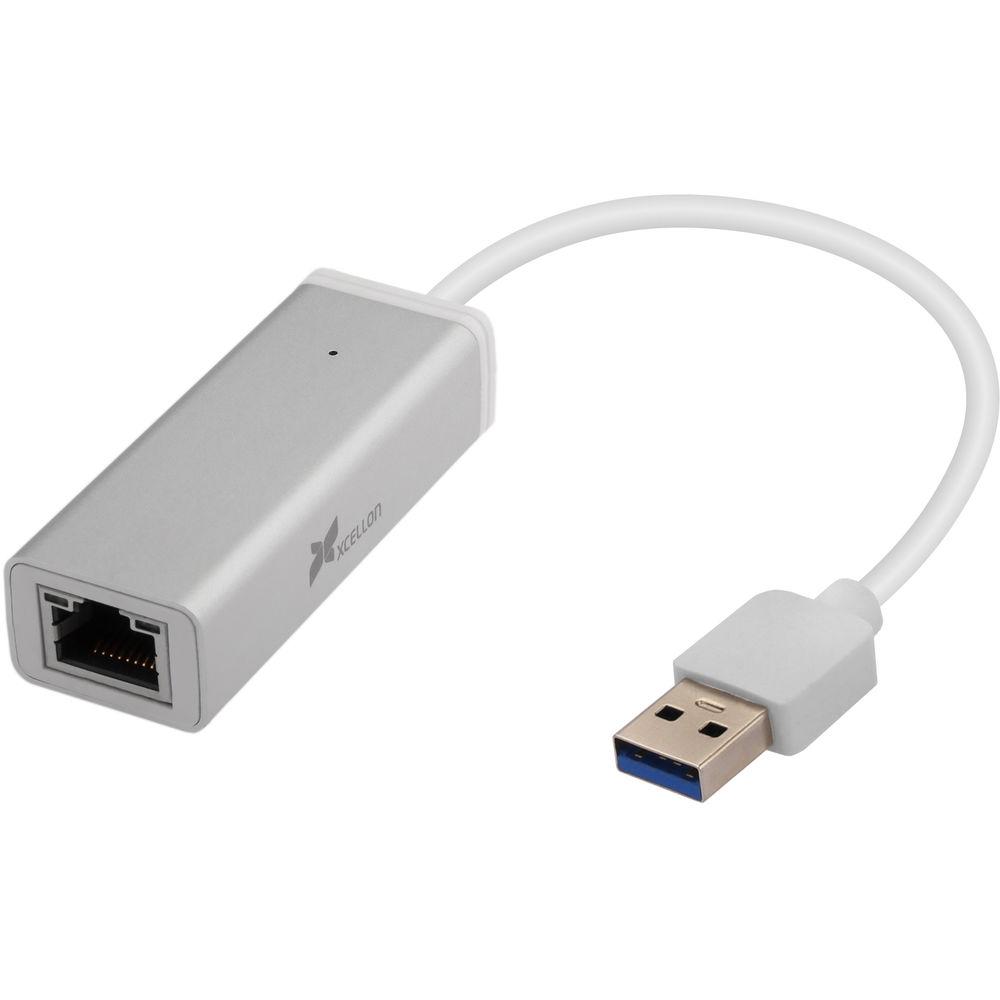Xcellon USB 3.0 to Gigabit RJ45 Ethernet Adapter