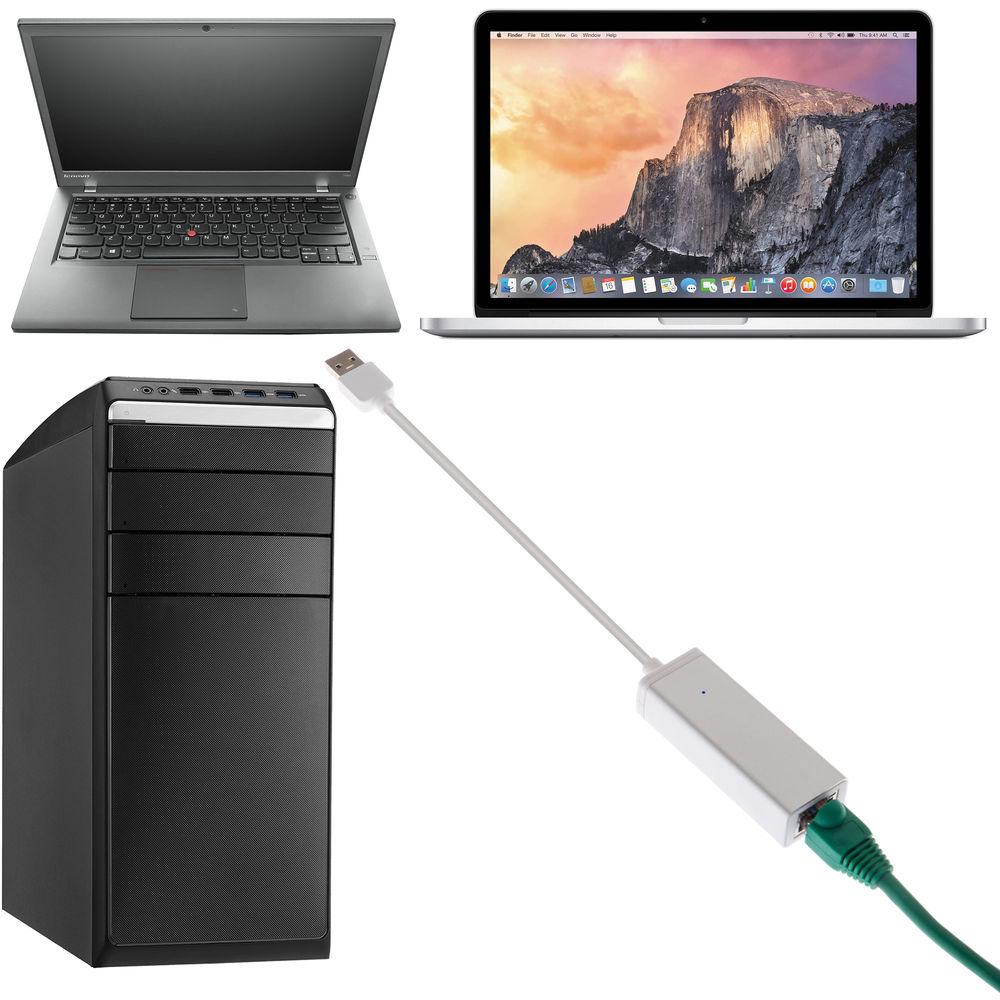 Xcellon USB 3.0 to Gigabit RJ45 Ethernet Adapter