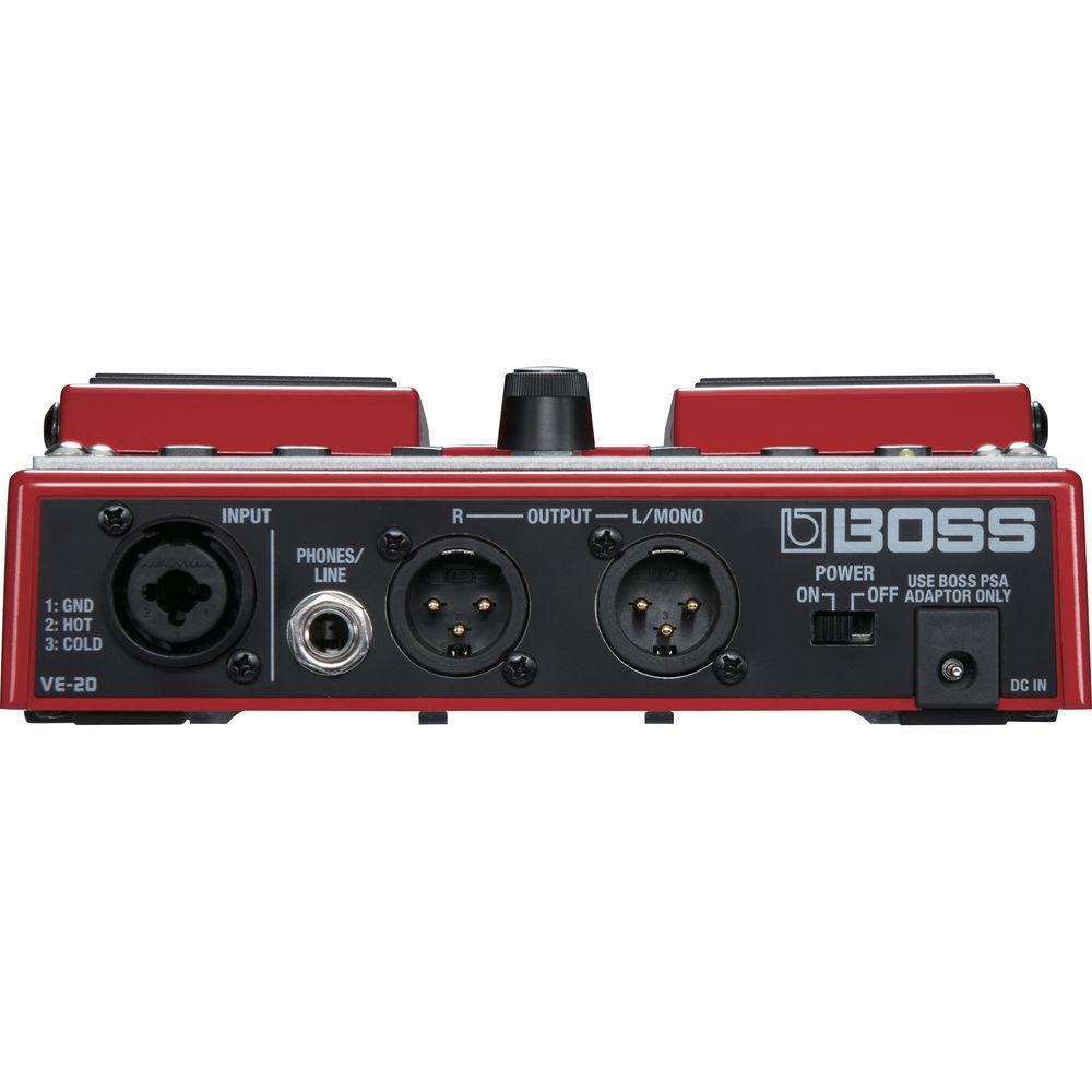 BOSS VE-20 Vocal Performer - Effects Processor for Vocalists