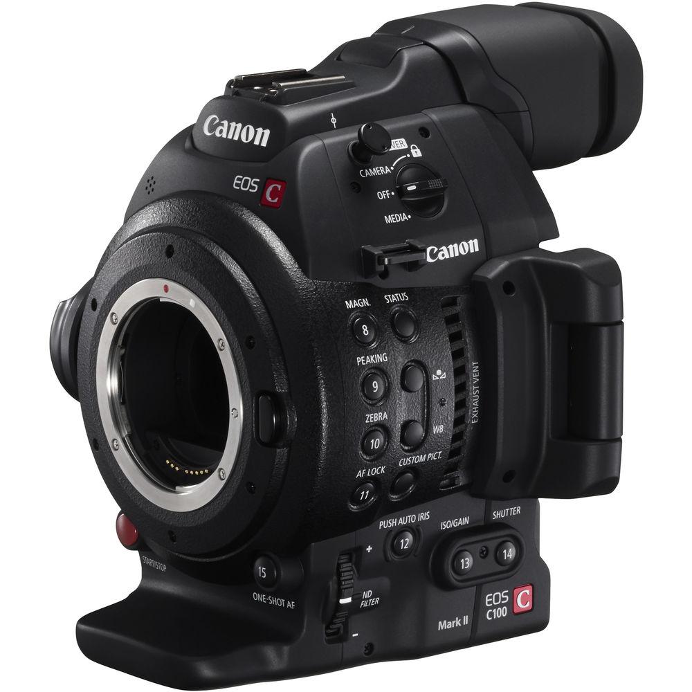Canon EOS C100 Mark II Cinema EOS Camera with Dual Pixel CMOS AF