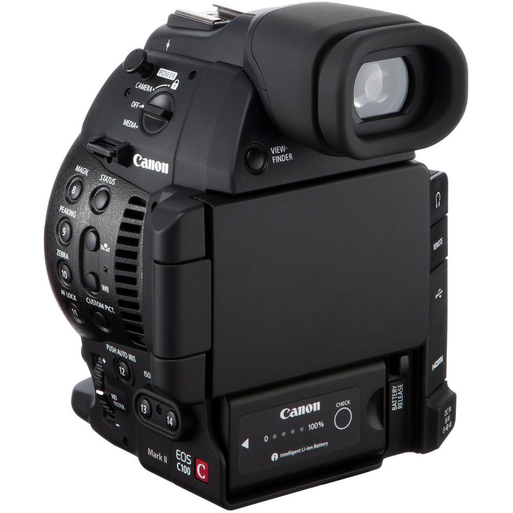 Canon EOS C100 Mark II Cinema EOS Camera with Dual Pixel CMOS AF
