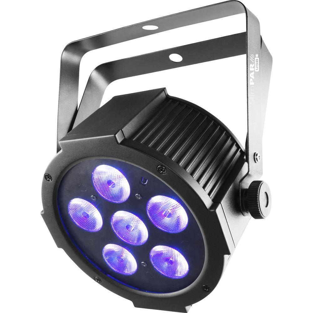 CHAUVET DJ SlimPAR H6 USB - Wireless DMX RGBAW UV LED Wash Light
