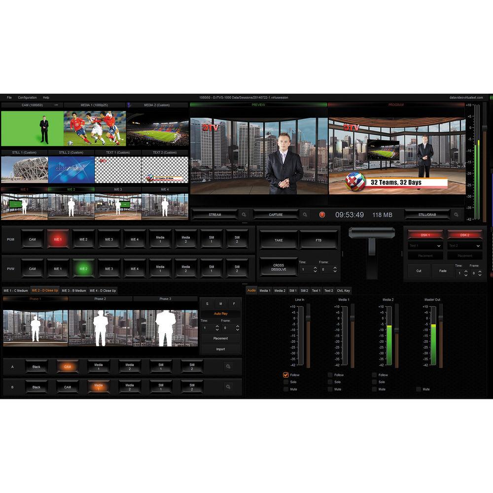 Datavideo TVS-1000 Trackless Virtual Studio System