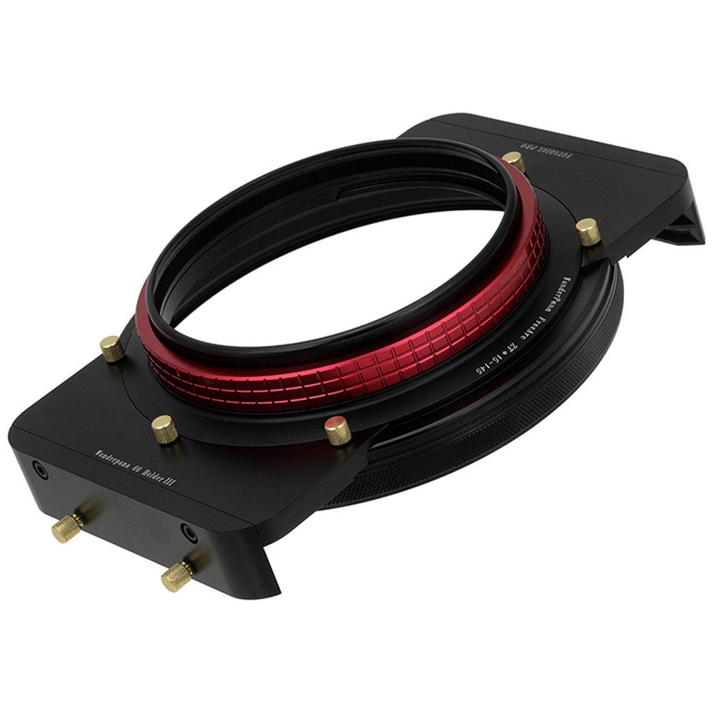 FotodioX WonderPana FreeArc Core Unit Kit for Zeiss 15mm Lens with 145mm Solid Neutral Density 1.2 and 6.6 x 8.5" Soft-Edge Graduated Neutral Density 0.9 Filters