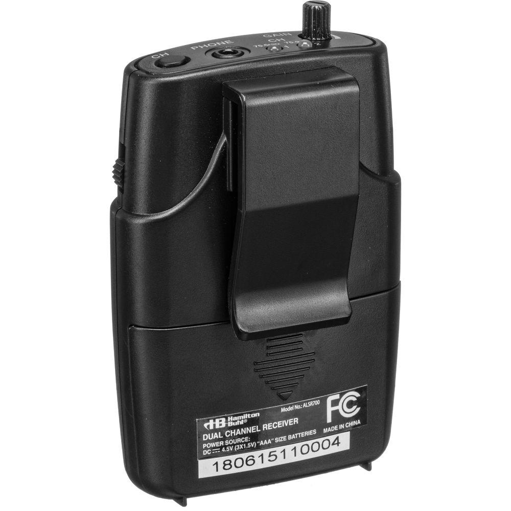 HamiltonBuhl ALS700 Assistive Listening System with Transmitter and Six Receivers