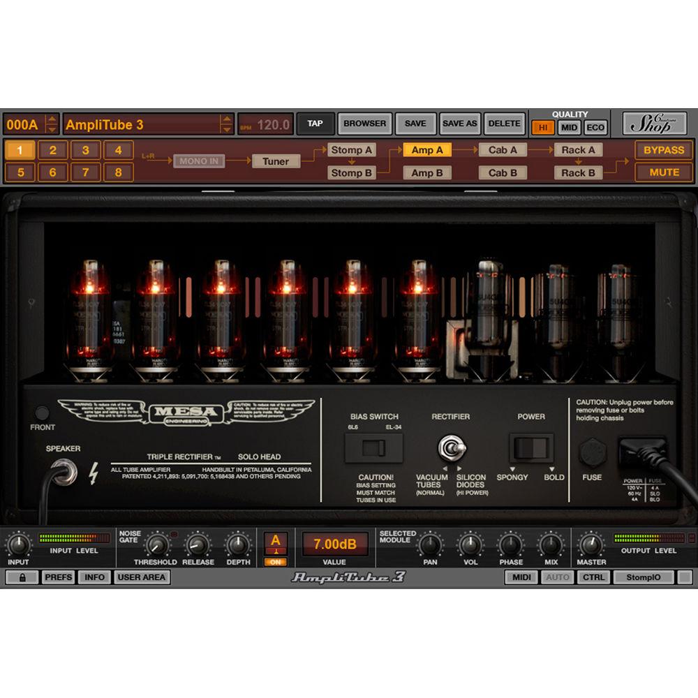 IK Multimedia AmpliTube MESA Boogie - Guitar Amplifier and Cabinet Emulation Software