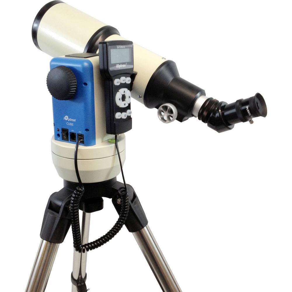 iOptron Cube-E-R80 SmartStar 80mm f 5 Refractor Telescope with GoTo Mount
