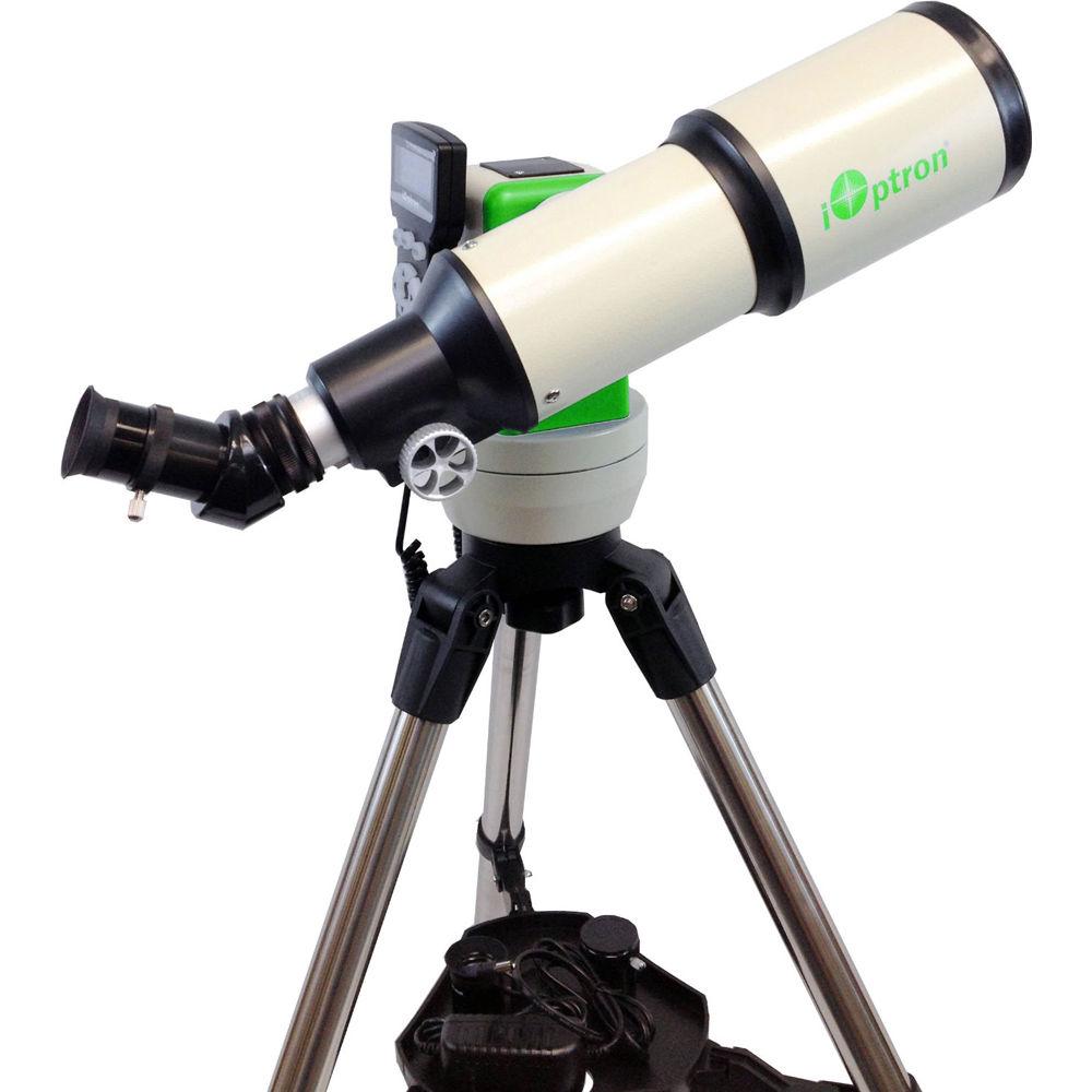 iOptron Cube-E-R80 SmartStar 80mm f 5 Refractor Telescope with GoTo Mount
