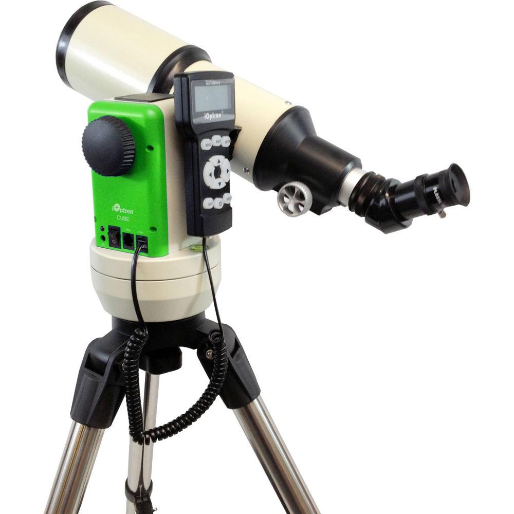 iOptron Cube-E-R80 SmartStar 80mm f 5 Refractor Telescope with GoTo Mount