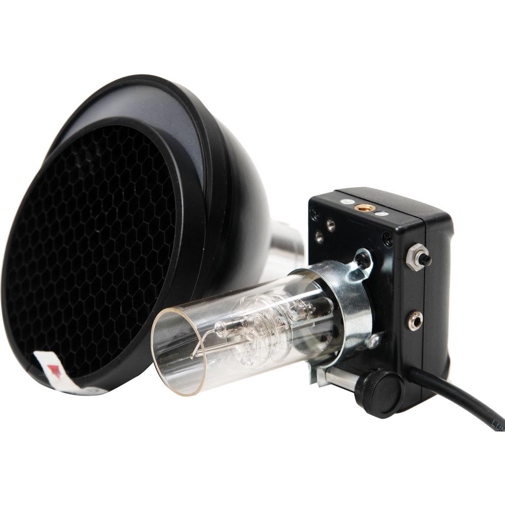 Lumedyne Extra Small Modeling Light Flash Head with 800Ws Flashtube