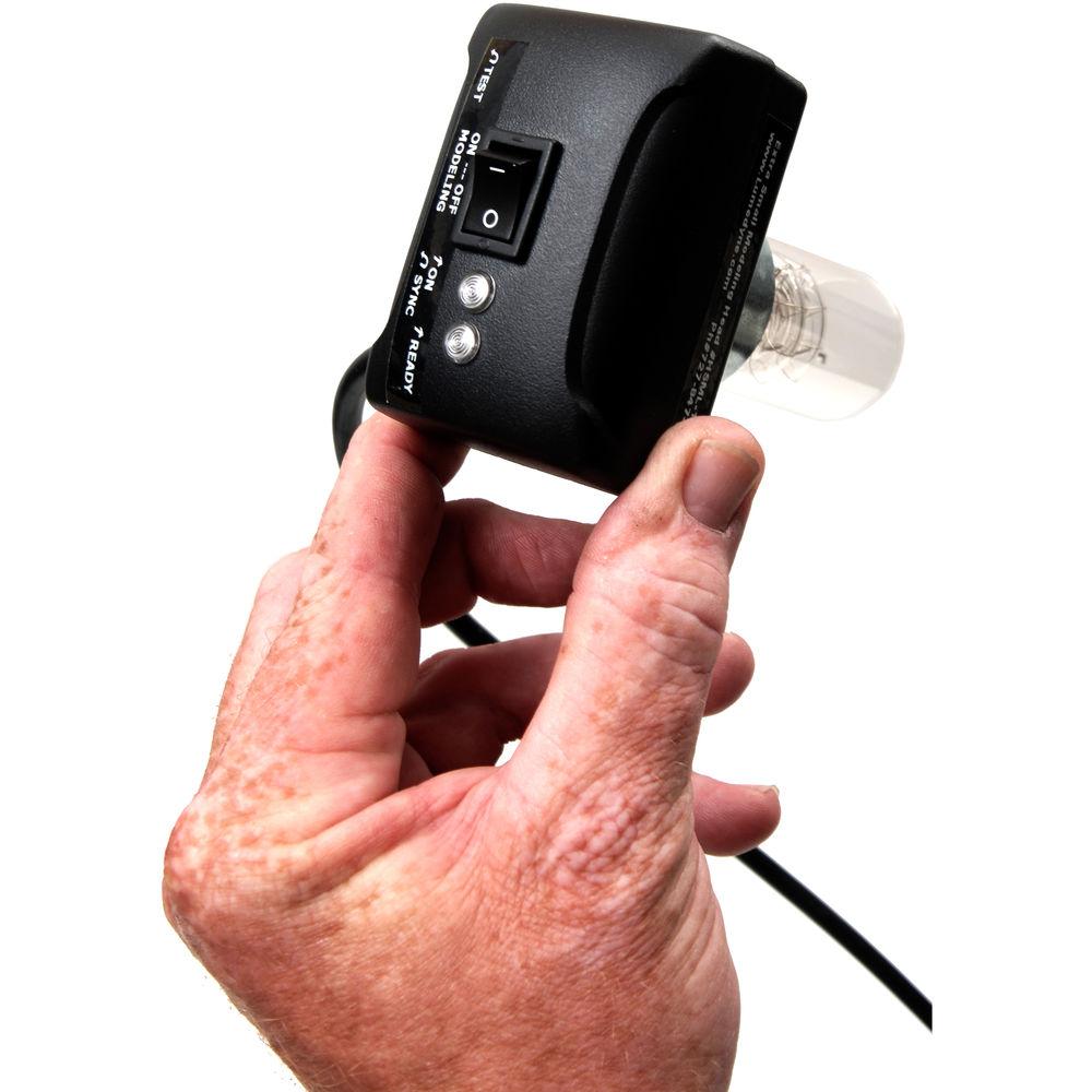 Lumedyne Extra Small Modeling Light Flash Head with 800Ws Flashtube