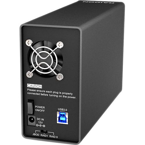 Raidon SafeTANK GR3660-B3 2-Bay 2.5" 3.5" RAID Enclosure