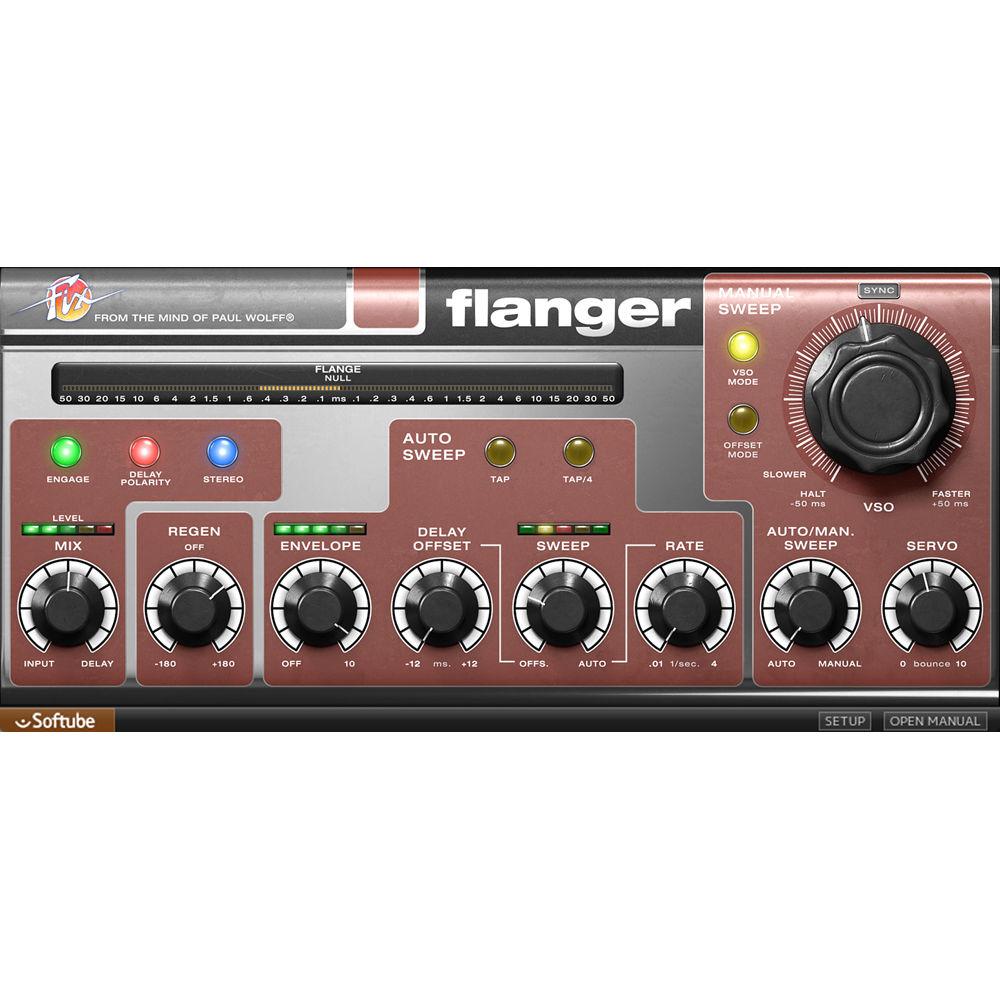 Softube Fix Flanger and Doubler - Modulation and Vocal Doubling Plug-Ins, Softube, Fix, Flanger, Doubler, Modulation, Vocal, Doubling, Plug-Ins