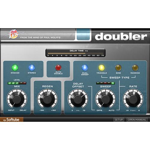 Softube Fix Flanger and Doubler - Modulation and Vocal Doubling Plug-Ins, Softube, Fix, Flanger, Doubler, Modulation, Vocal, Doubling, Plug-Ins