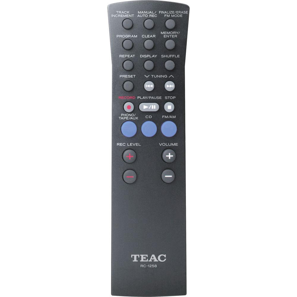 Teac LPR-550USB Turntable with CD Recorder Cassette AM FM Tuner